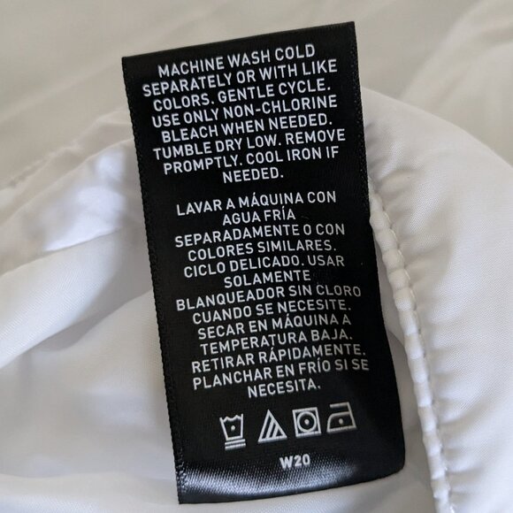 Swiss Tech Skirt Women's Size Small (4-6) White Puffer Quilted Skirt - Picture 11 of 13